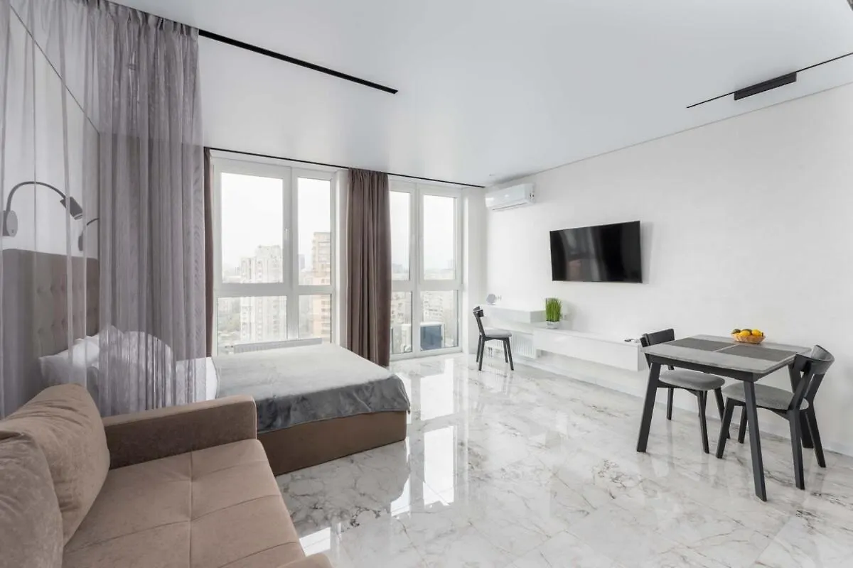 Skyview Luxe Apartment On Sholudenka Street 基輔 0*,