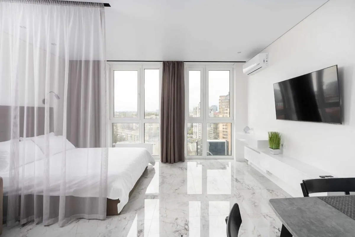 Contacten van Skyview Luxe Apartment On Sholudenka Street